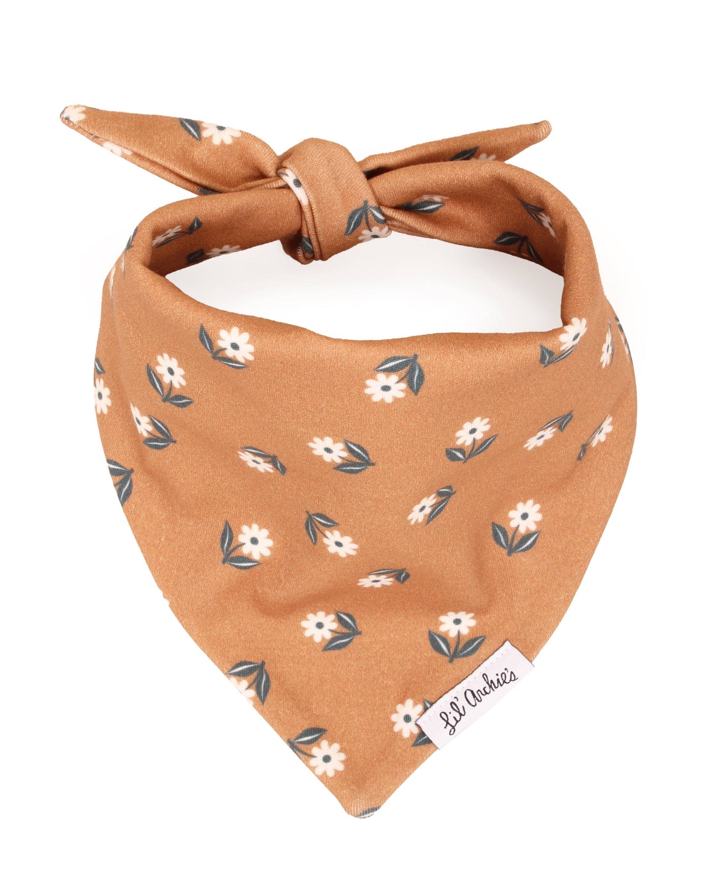 Floral Cotton Bandana for Dogs like Beagles, Cavaliers, and Cocker Spaniels