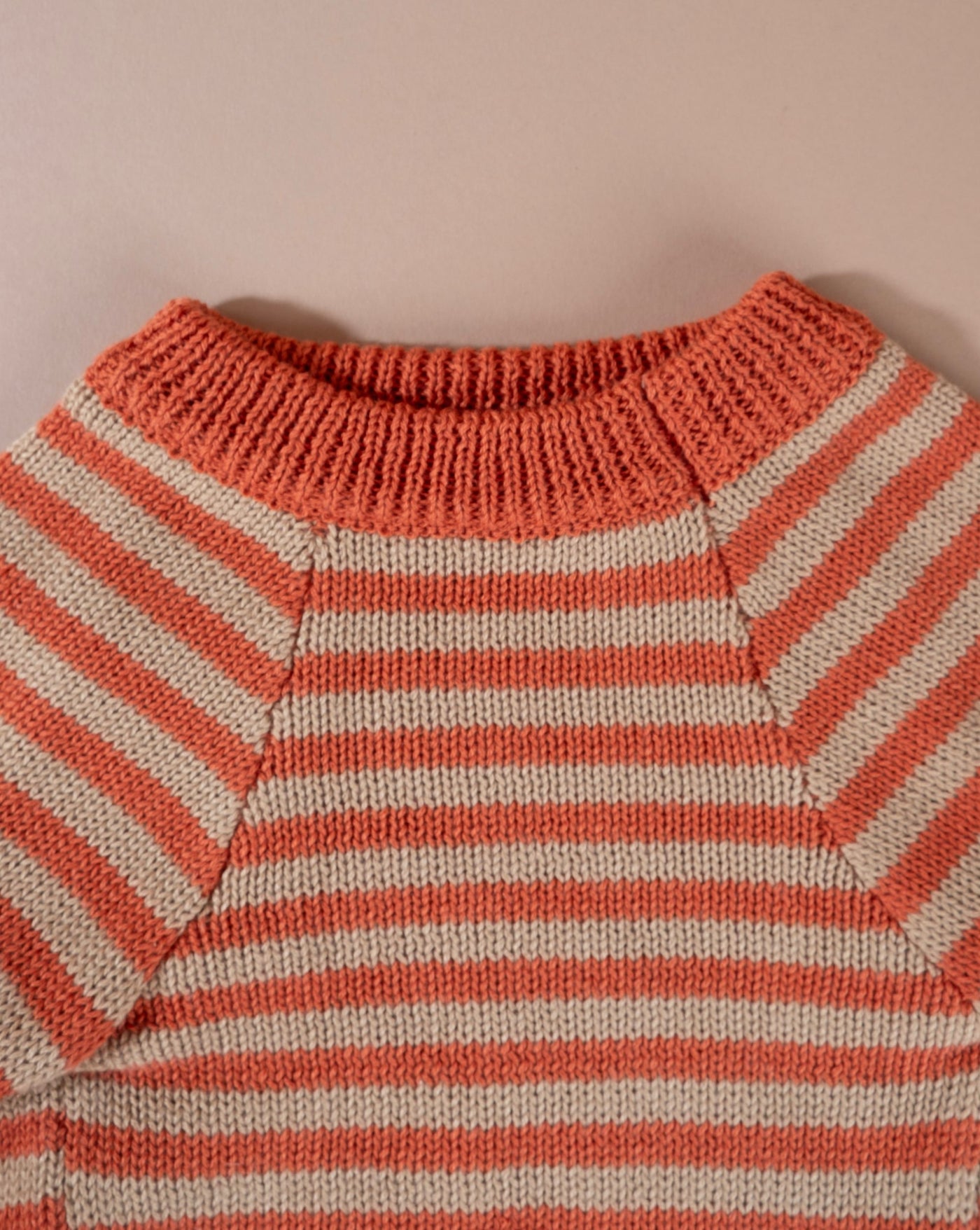 Like A Bandit Orange Striped Dog Sweater