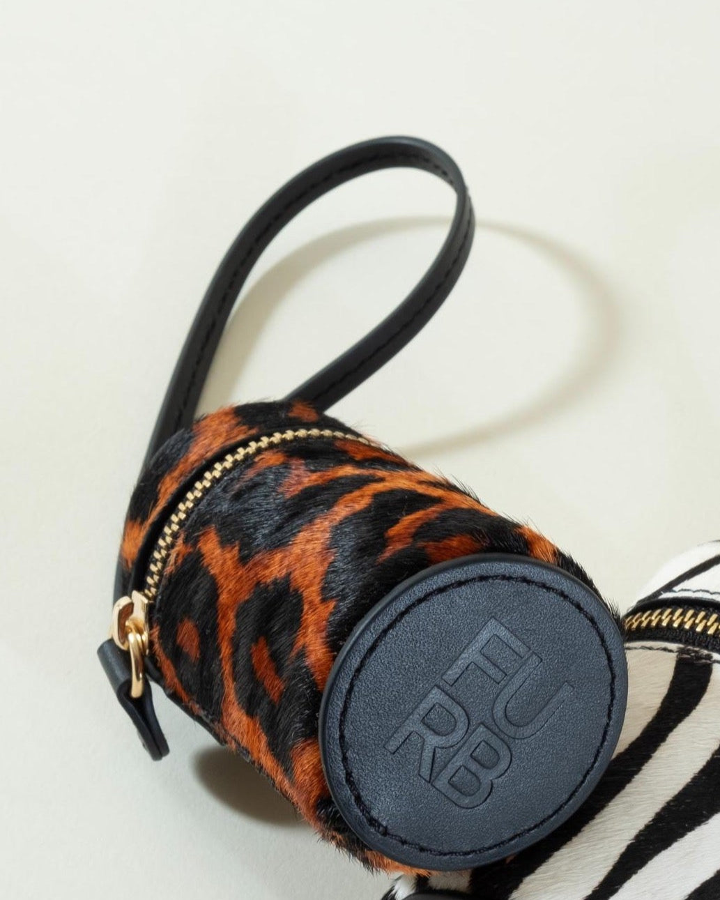 Wylde Leopard Poop Bag Holder