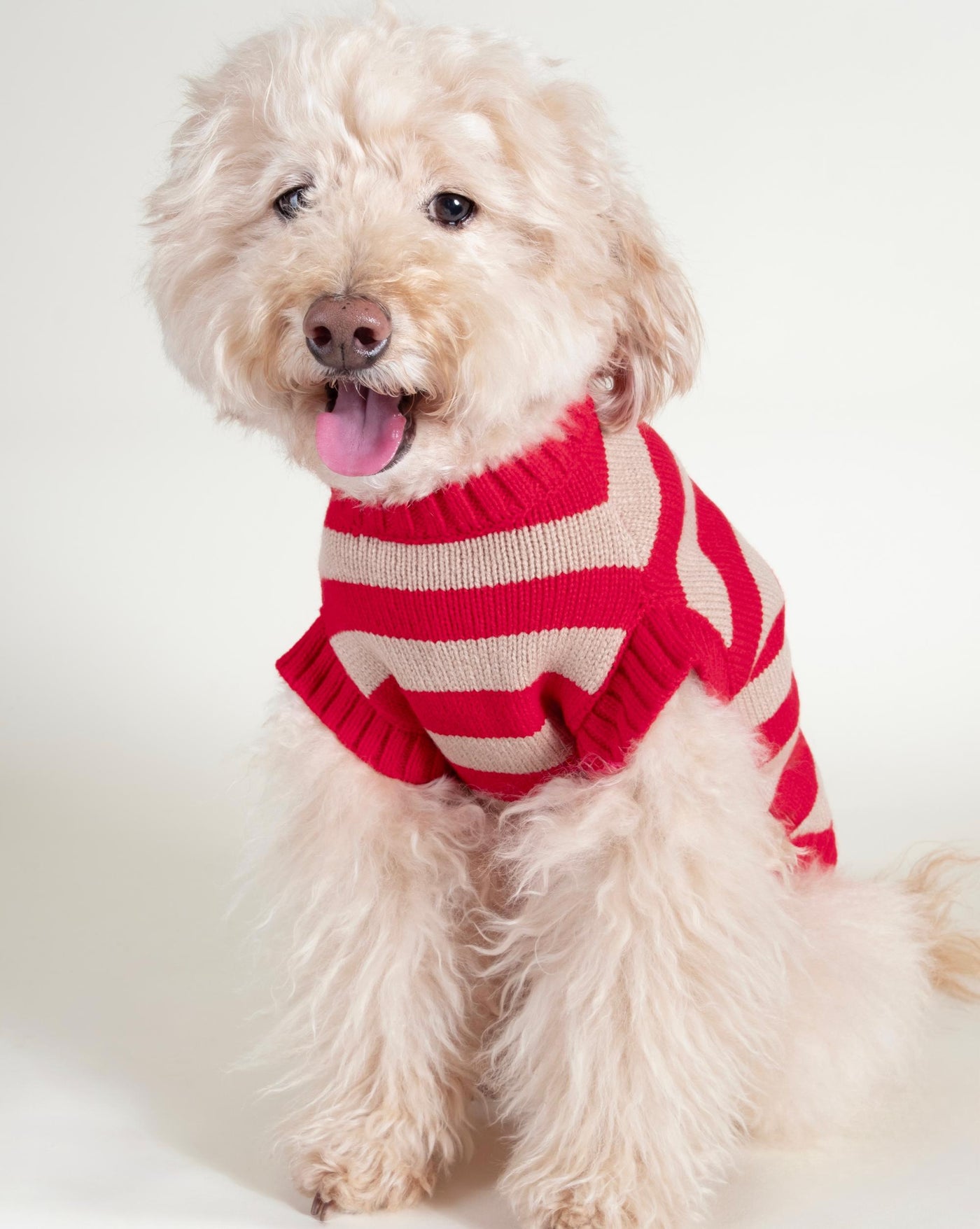 Candy Crush Red Striped Sweater Vest