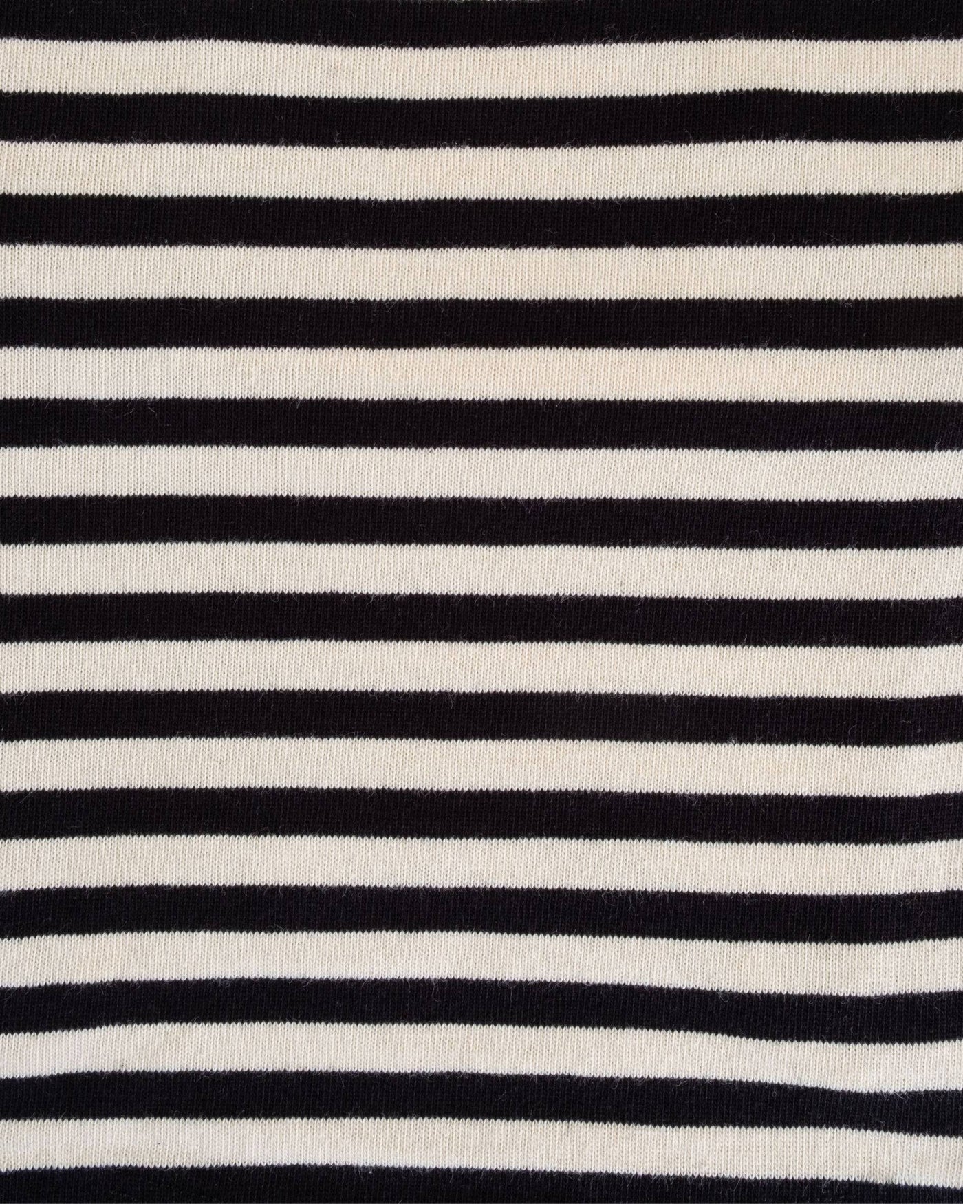 Black and ivory striped t-shirt, a comfortable choice for small dogs like Chihuahuas and Poodles.