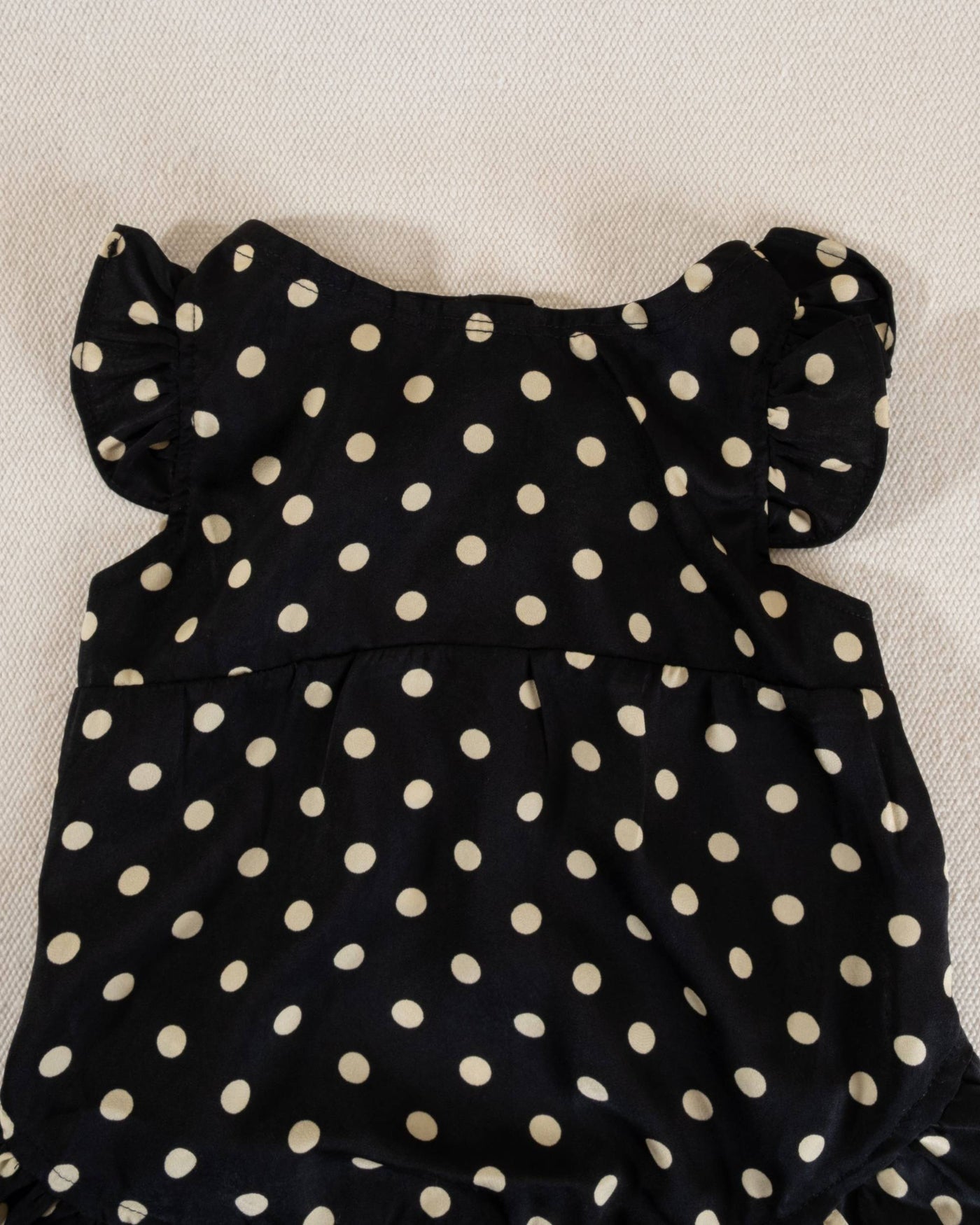 Gigi Black + Ivory Polka Dot Dress