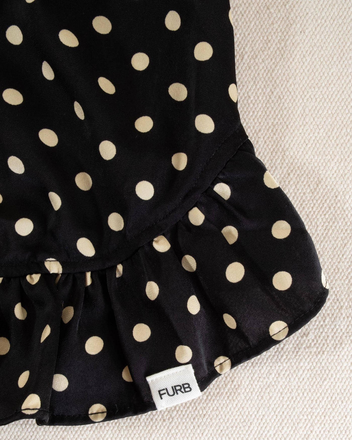 Gigi Black + Ivory Polka Dot Dress