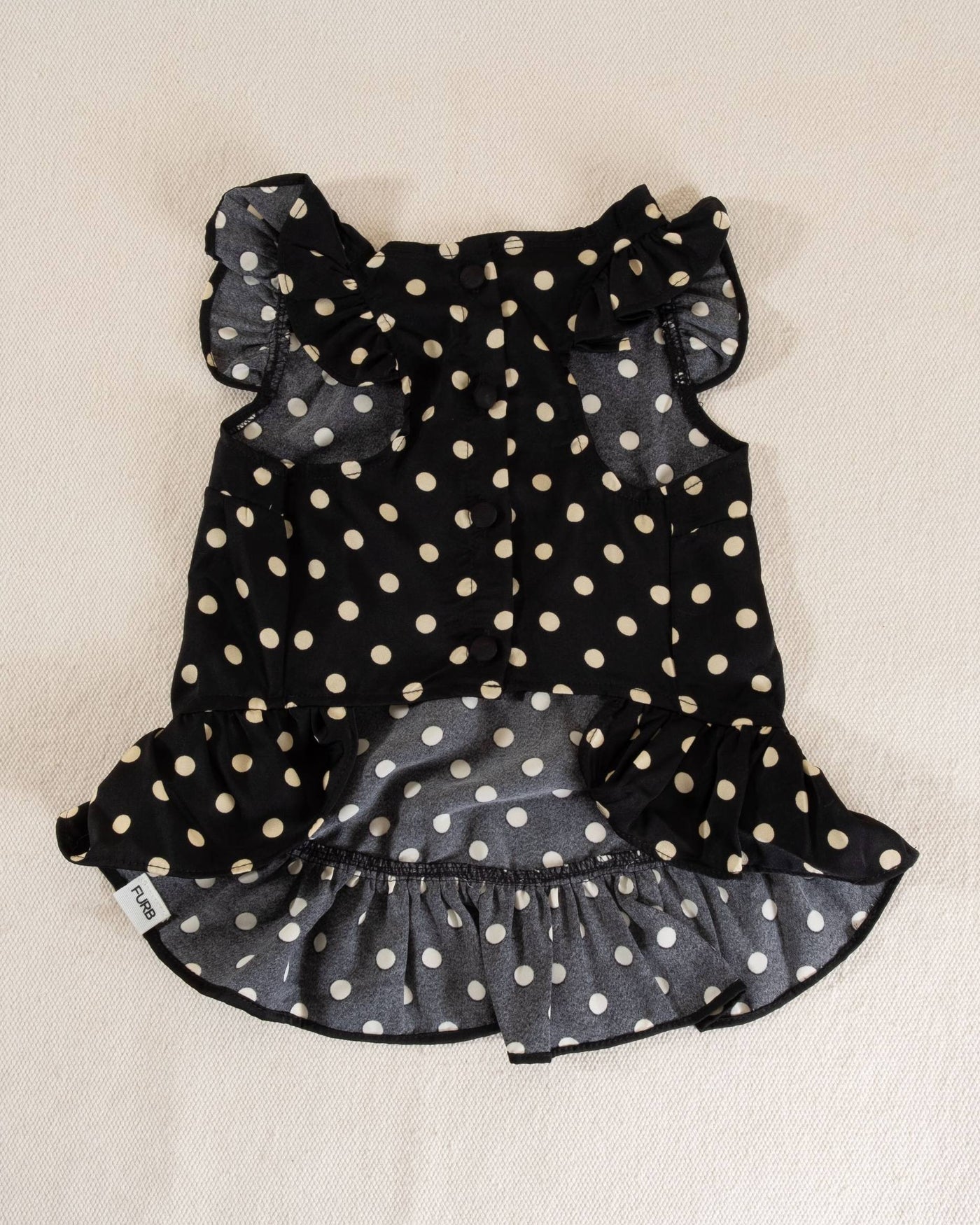 Gigi Black + Ivory Polka Dot Dress