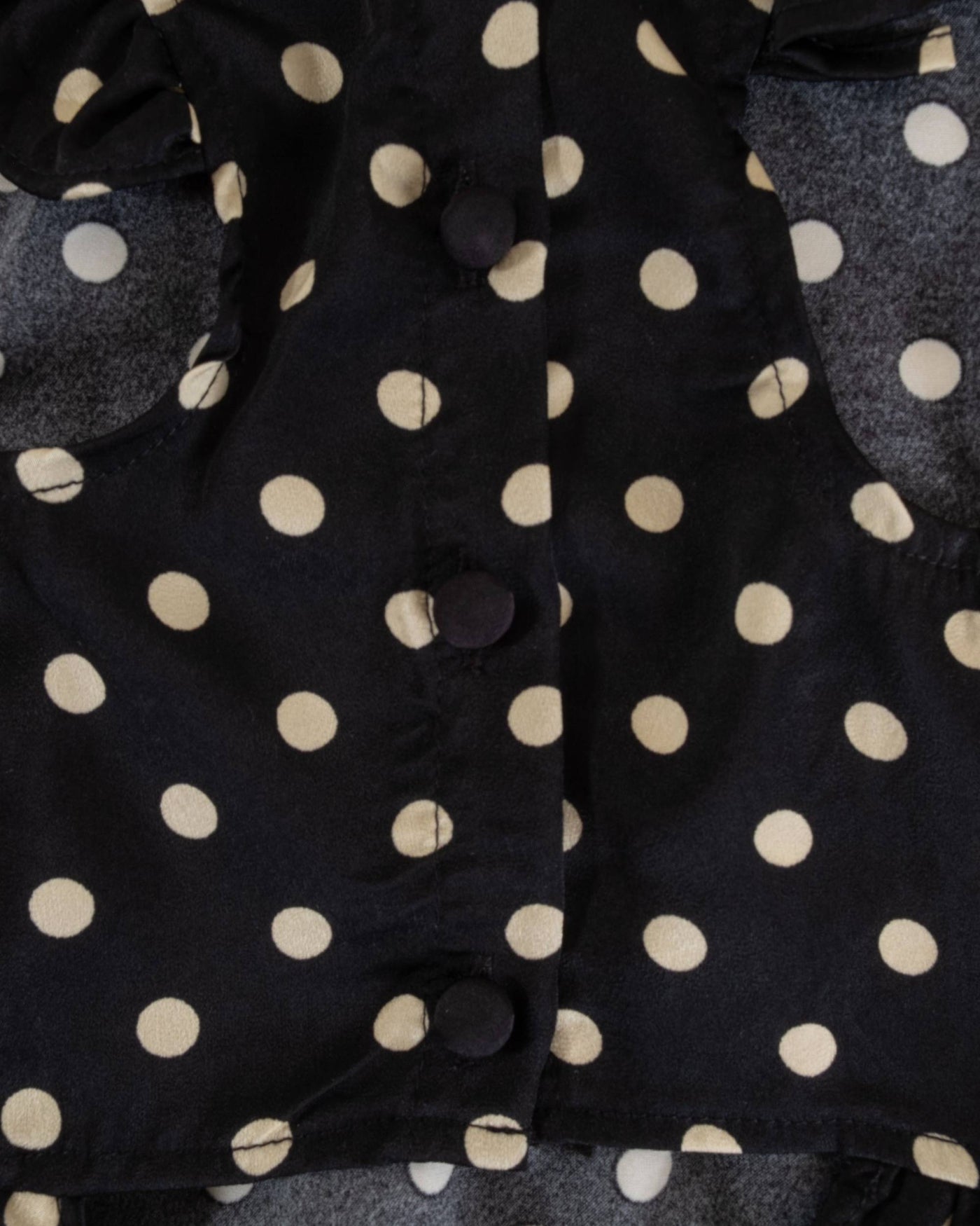 Gigi Black + Ivory Polka Dot Dress