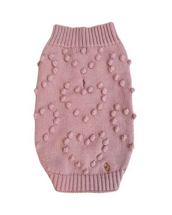 Head Over Paws Pompom Dog Sweater