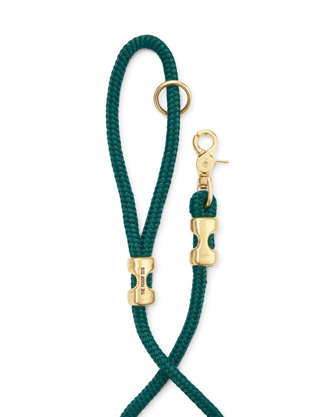 The Foggy Dog Evergreen Marine Rope Dog Leash