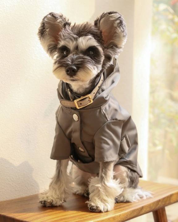 Puddle Jumpin' stylish raincoat for dogs, perfect for Corgis or Yorkies.