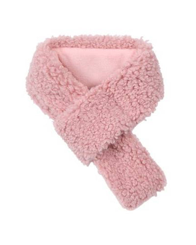 Pink dog scarf