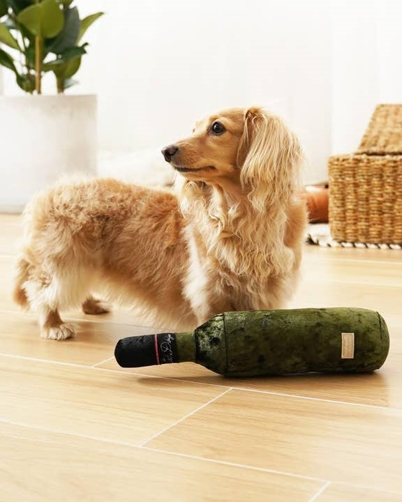 Wine Not Merlot Dog Toy